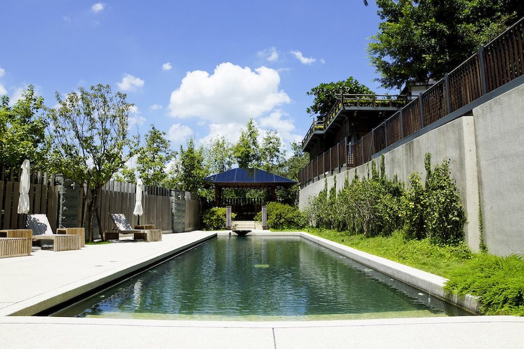 麗禧-天晴好日的庭園泳池